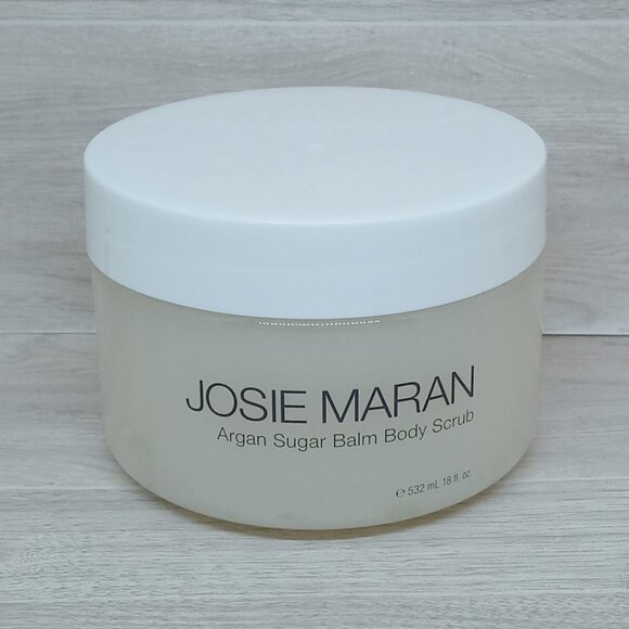 Josie Maran Argan Sugar Balm Body Scrub | Vanilla Pear | 18 oz. - Picture 1 of 4